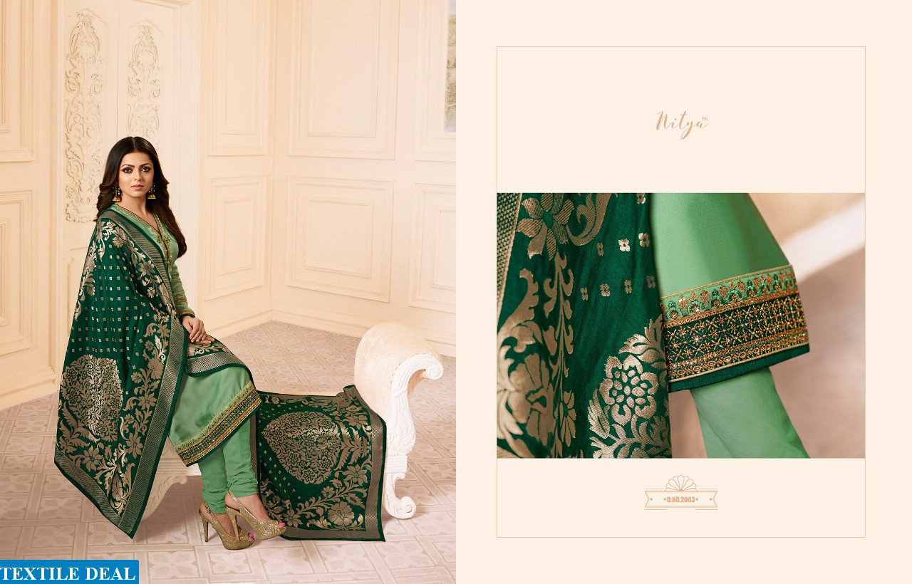 LT nitya suits 120 Wholesale Straight long Salwar suits